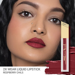 BBA SH 2X WEAR LIQUID LIPSTICK RESPBERRY CHILLS Default Title - MamasJan Makeup