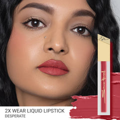BBA SH 2X WEAR LIQUID LIPSTICK DESPERATE Default Title - MamasJan Makeup