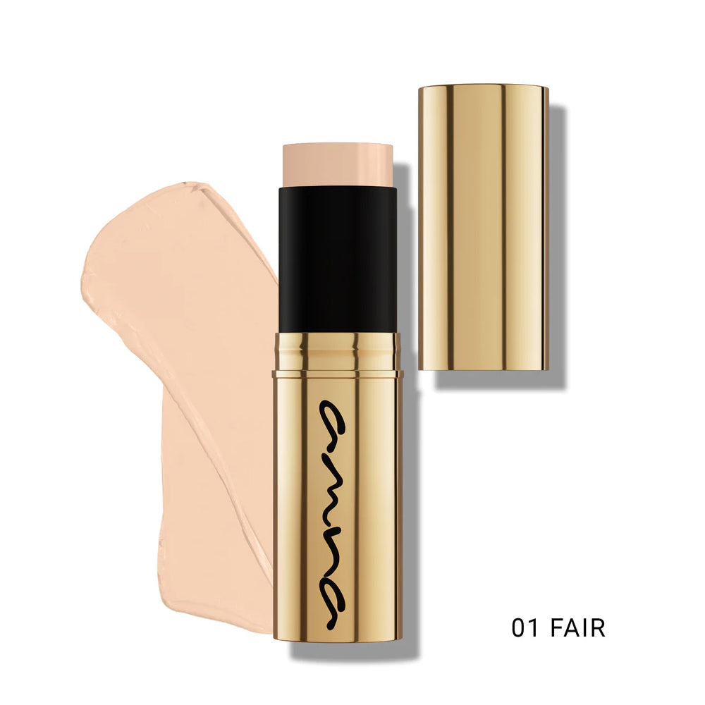 24K GOLD & ROSES STICK FOUNDATION 01 FAIR Default Title - MamasJan Makeup