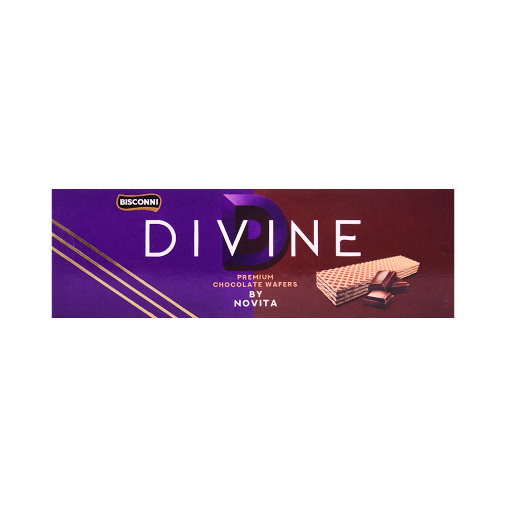 BISCONNI DIVINE PREMIUM CHOCOLATE WAFERS NOVITA 166 GM Default Title - MamasJan GroceryFoods