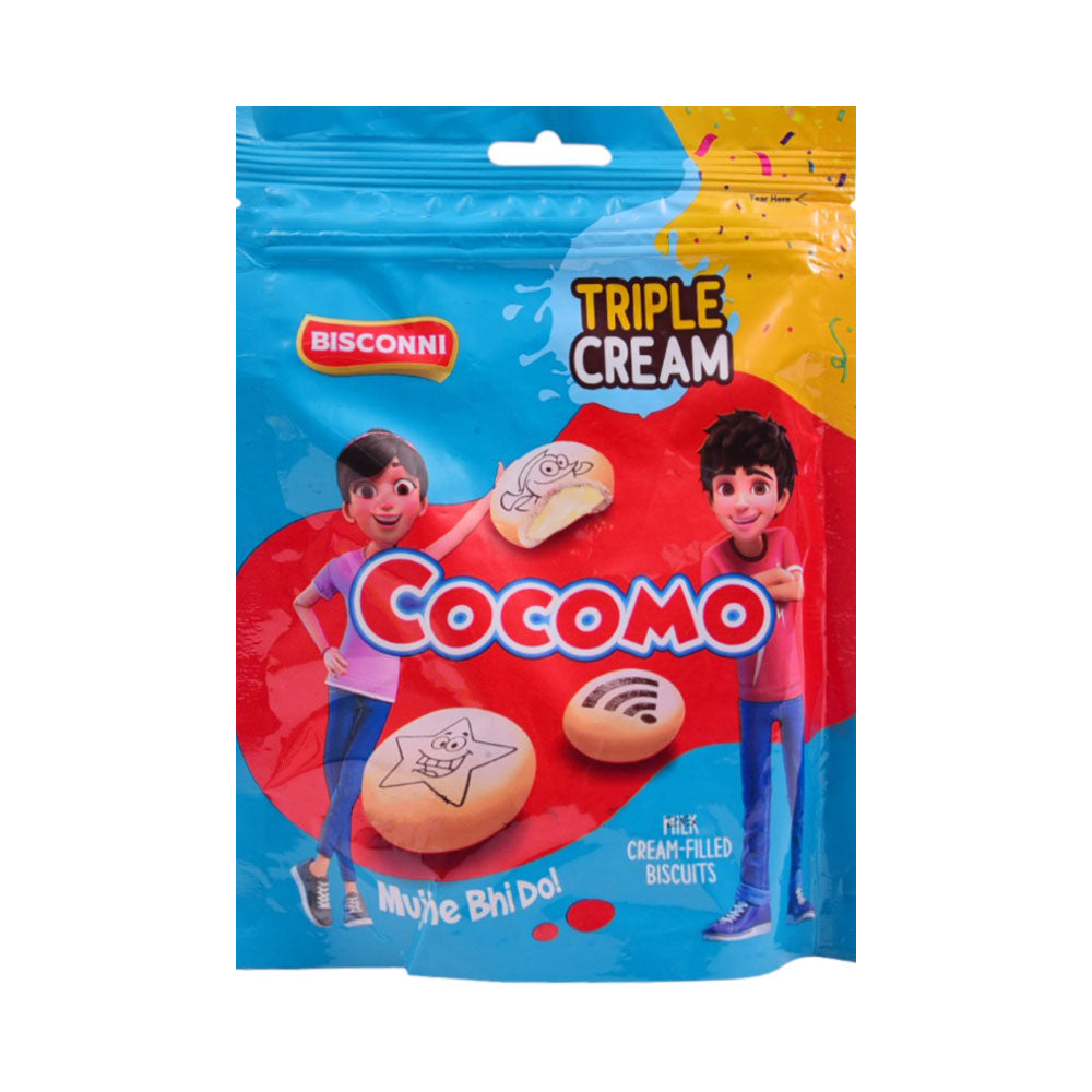 BISCONNI COCOMO TRIPLE MILK 79.2 GM Default Title - MamasJan Grocery Food