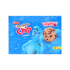 BISCONNI CHOCOLATE CHIP COOKIES HALF ROLL 46.8 GM 12PC BOX Default Title - MamasJan GroceryFoods