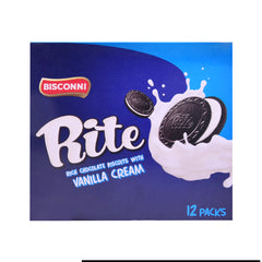 BISCONNI RITE CHOCOLATE & VANILLA BUSCUITE 42 GM 12PC BOX Default Title - MamasJan Grocery