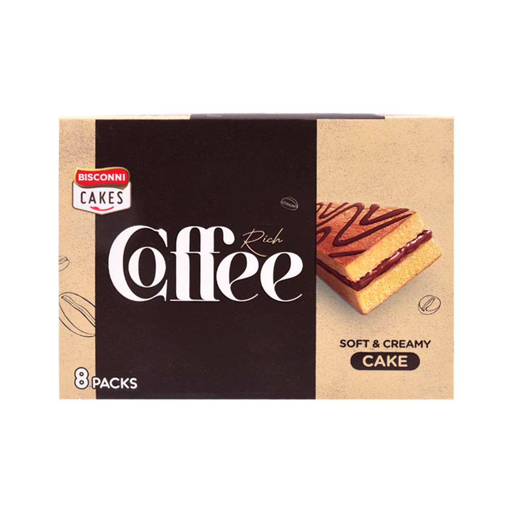 BISCONNI COFFEE CAKE 30 GM 8PC BOX Default Title - MamasJan Grocery