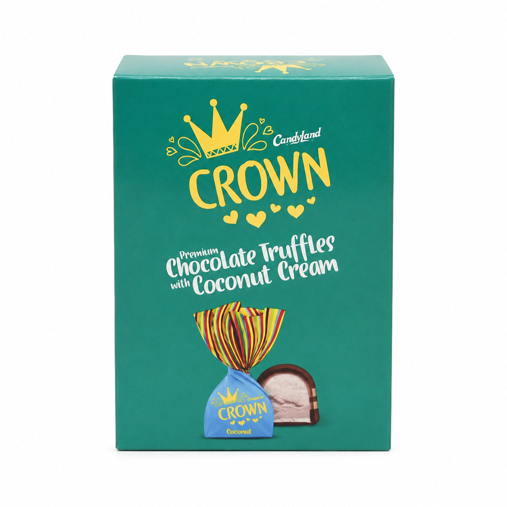 CANDYLAND CROWN COCONUT CHOCOLATES 24PCS BOX 180 GM Default Title - MamasJan Grocery Food
