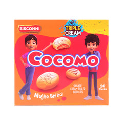 BISCONNI COCOMO ORANGE SP TRIPLE CREAM BOX 30 PC Default Title - MamasJan Grocery