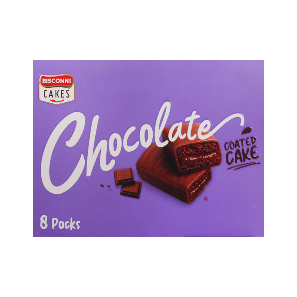 BISCONNI CHOCOLATE COATED CAKE 30GM BOX 8 PC Default Title - MamasJan Grocery Food