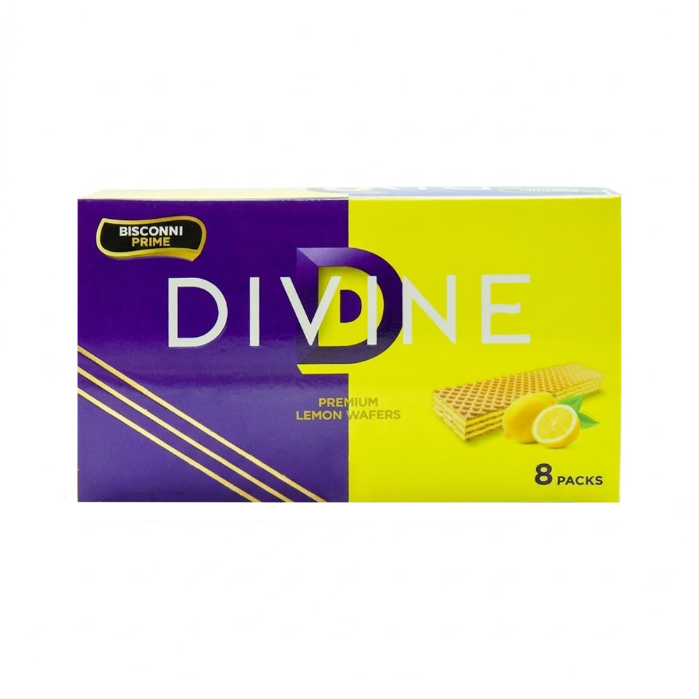 BISCONNI DIVINE WAFERS LEMON Default Title - MamasJan Grocery Food