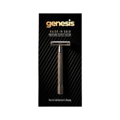 GENESIS SAFETY RAZOR IN GOLD Default Title - MamasJan Grocery Nonfood