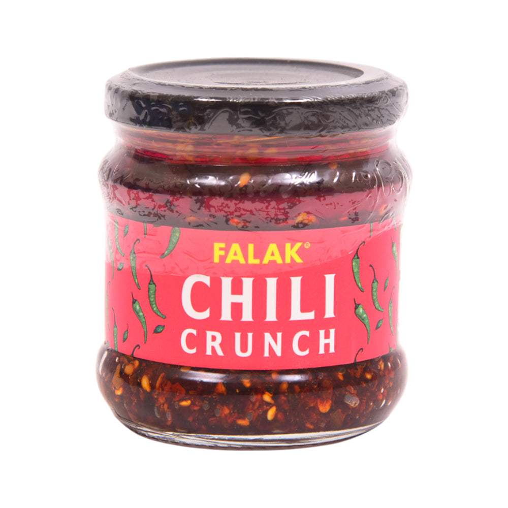 FALAK CHILLI CRUNCH JAR 150GM Default Title - MamasJan Grocery