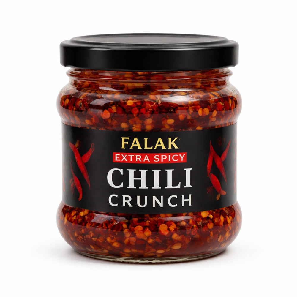 FALAK CHILI CRUNCH EXTRA SPICY 150 GM Default Title - MamasJan Grocery