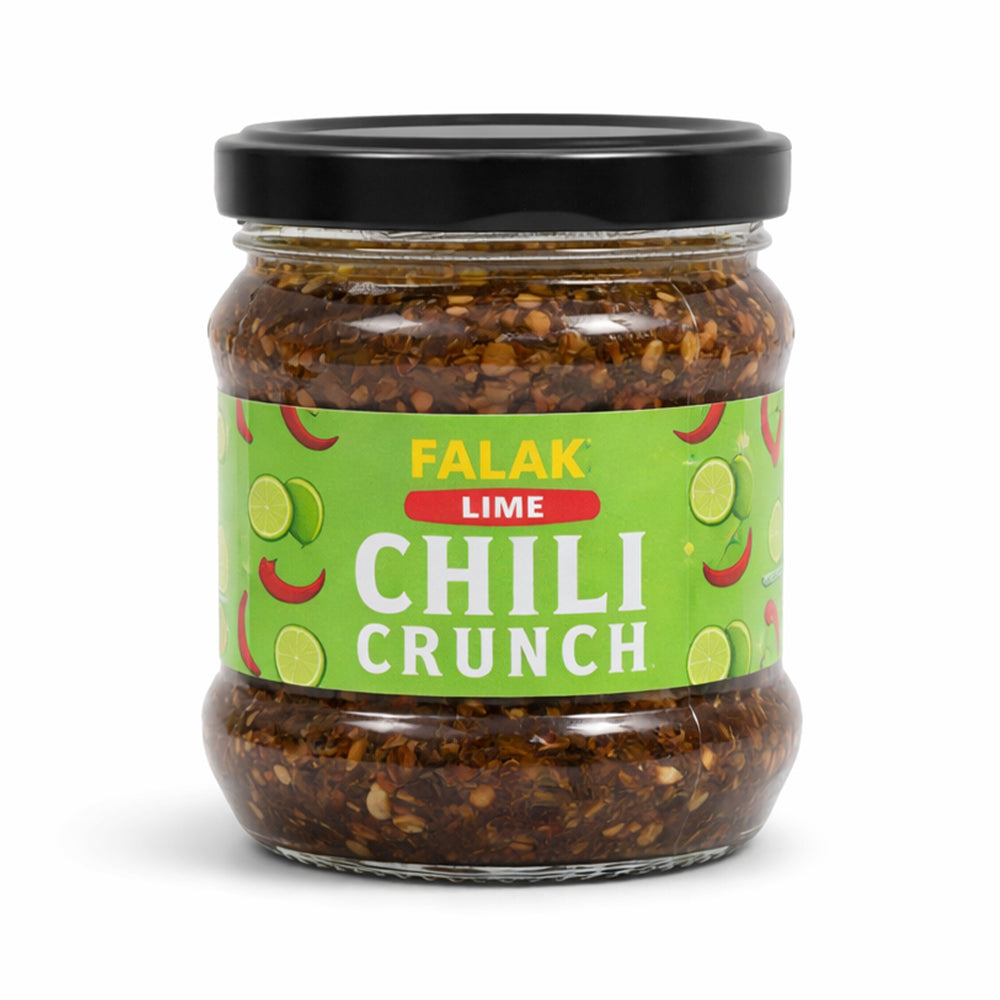 FALAK LIME CHILI CRUNCH 150 GM Default Title - MamasJan Grocery