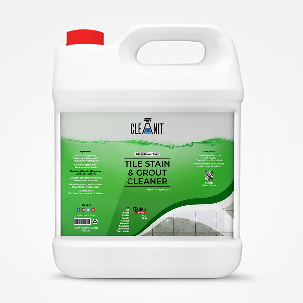 CLEAN IT TILE STAIN & GROUT CLEANER 5LTR Default Title - MamasJan Grocery Nonfood