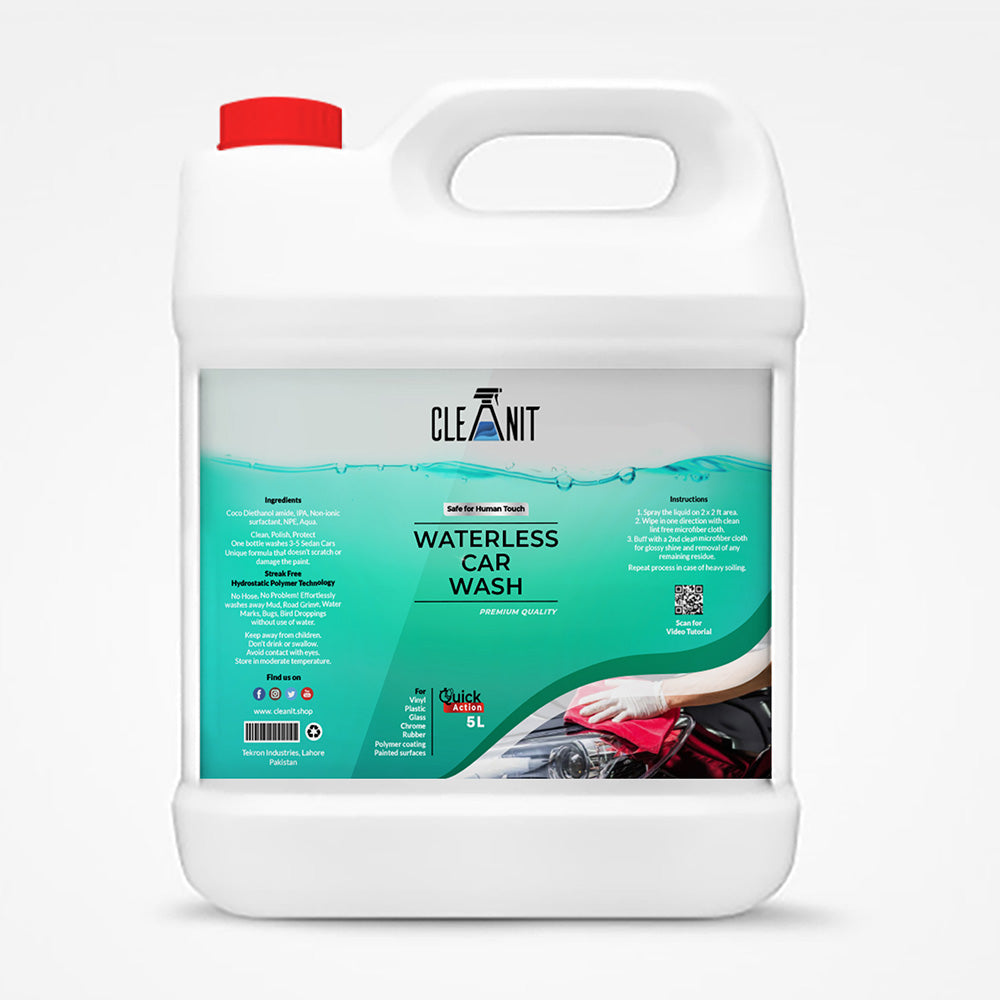 CLEAN IT WATERLESS CAR WASH 5LTR Default Title - MamasJan Grocery Nonfood