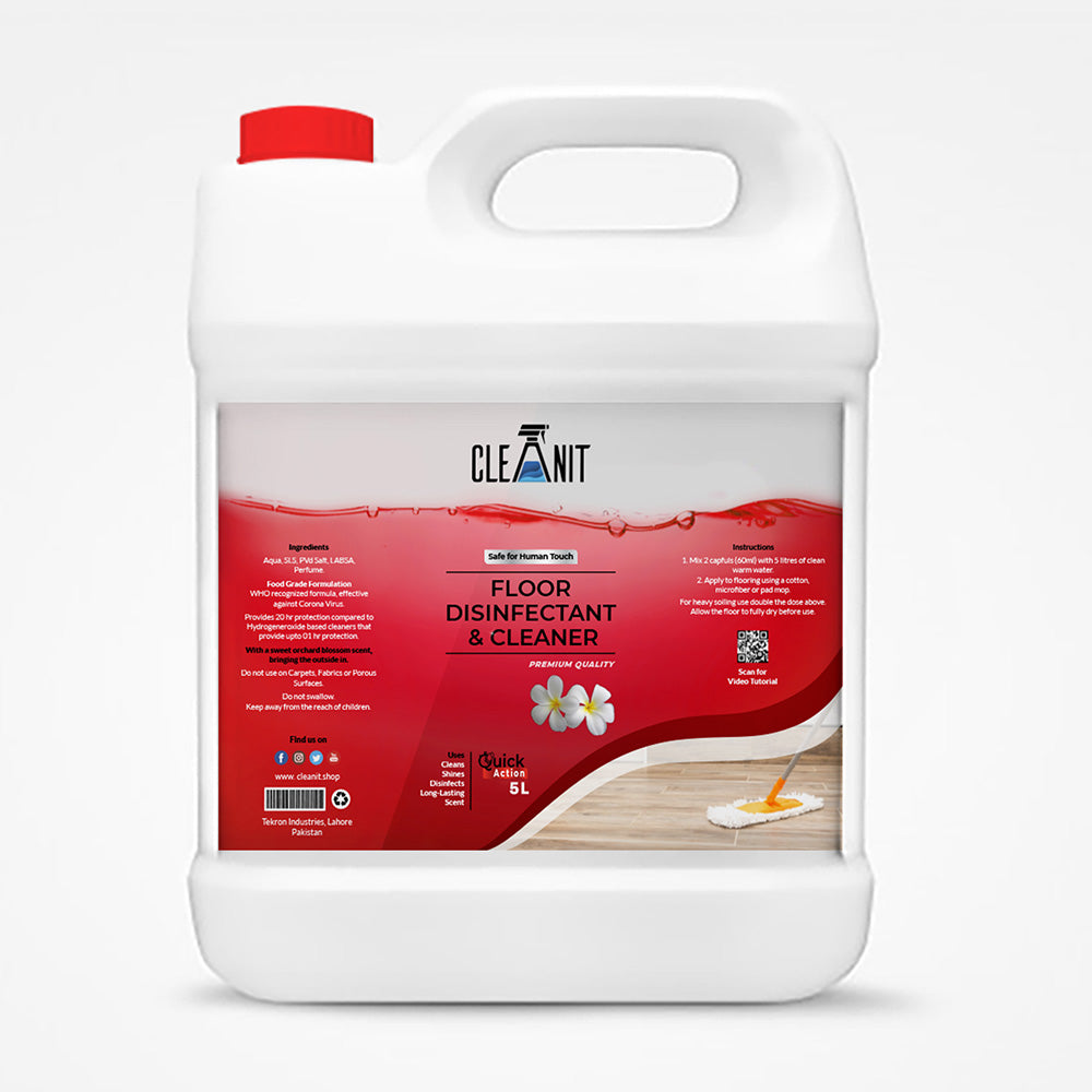 CLEAN IT FLOOR DISINFECTANT FLORAL 5LTR Default Title - MamasJan Grocery Nonfood