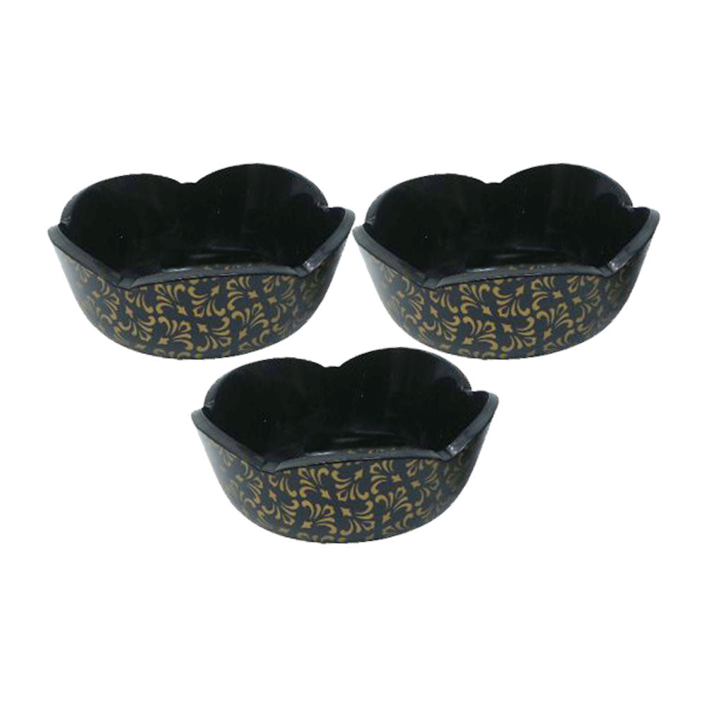 BOWL ICE CREAM ACRYLIC STAR 3PC SET SB-01 Default Title - MamasJan Crockery