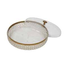 DISH DRY FRUIT KHAAS DAAN FROSTED Default Title - MamasJan Crockery