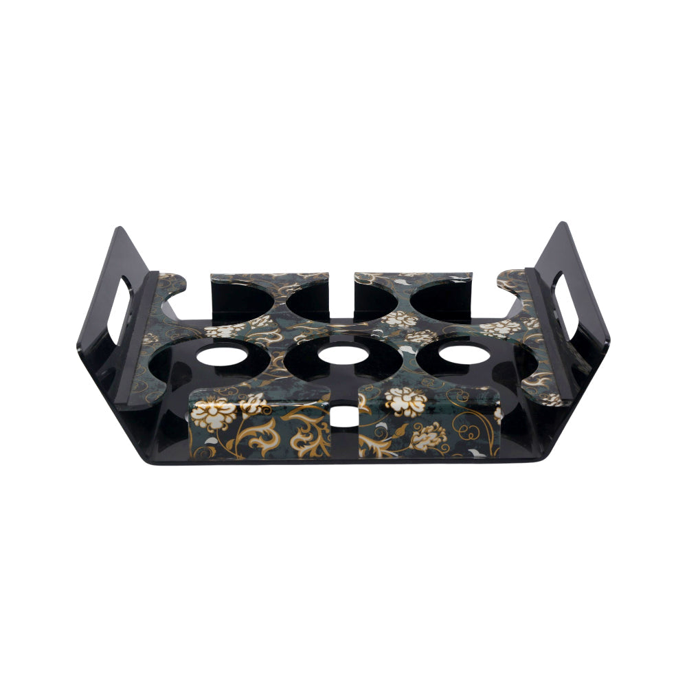MUG HOLDER ACRYLIC BLACK COLOR Default Title - MamasJan Crockery
