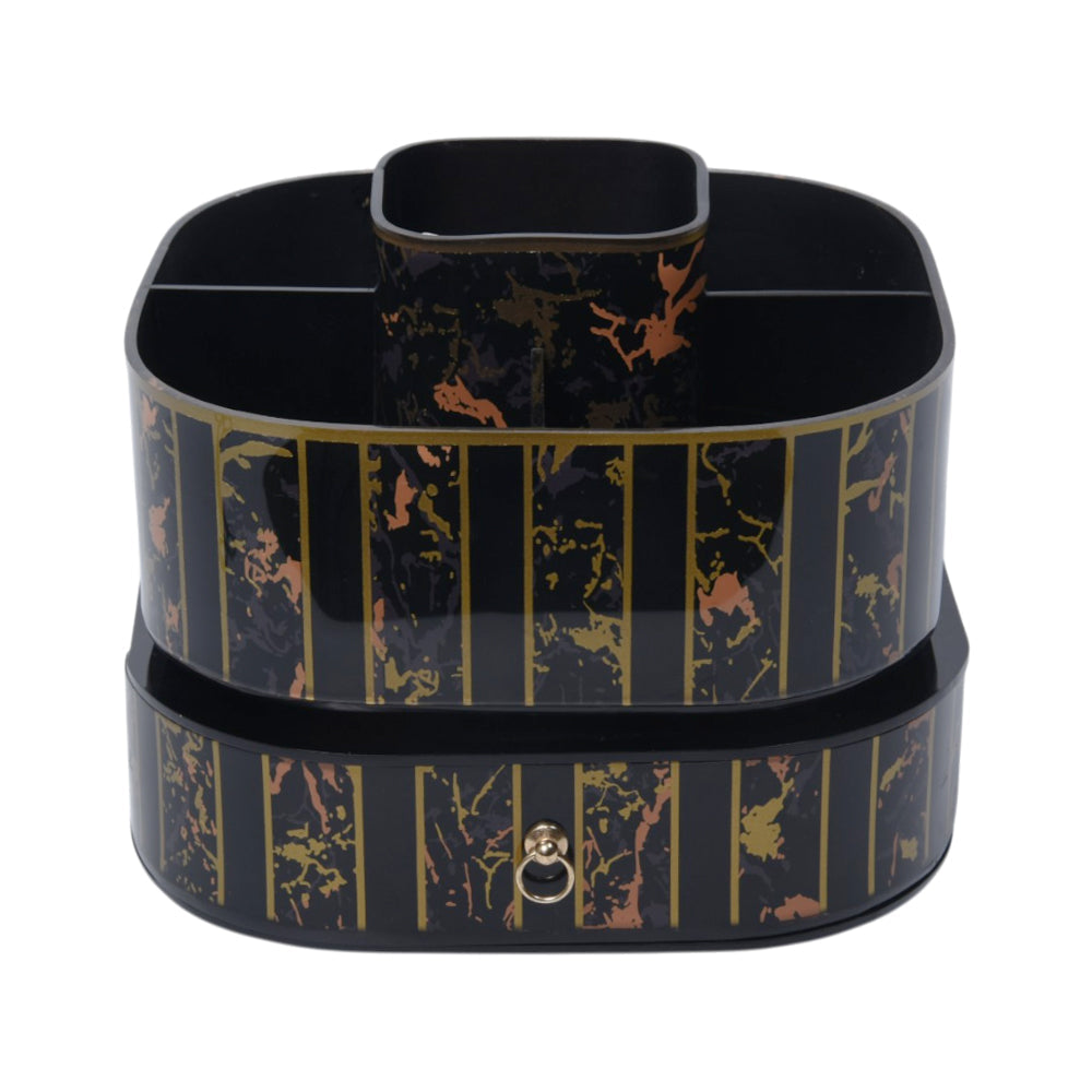 BEAUTY ORGANIZER BLACK 8009 Default Title - MamasJan Décor