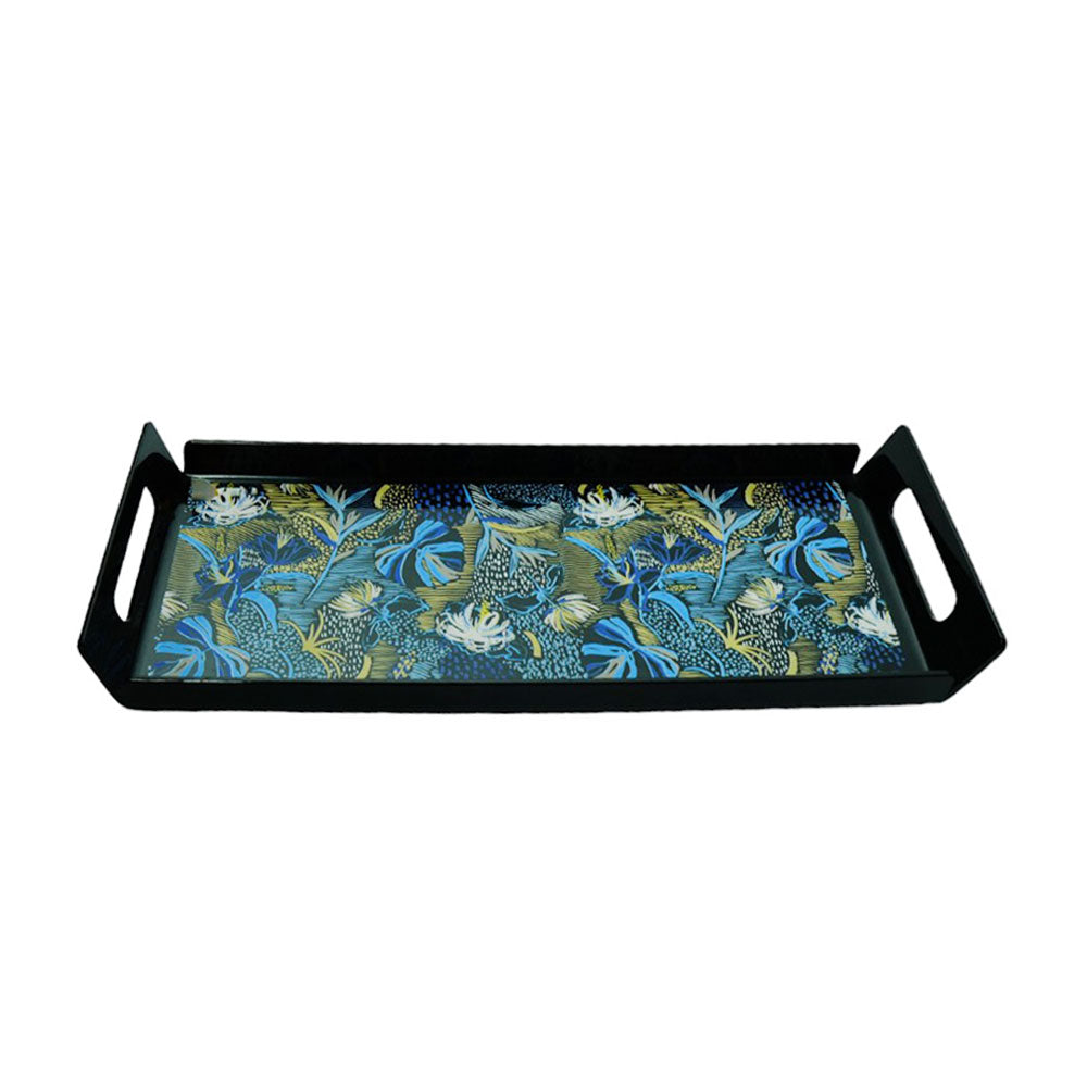 TRAY SMART SERVING (MAGICAL BLACK) ST-B3 Default Title - MamasJan Crockery