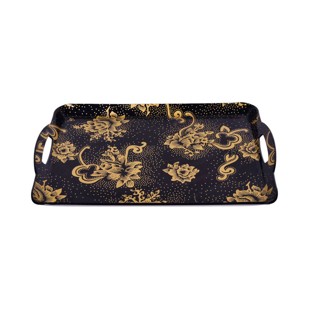 TRAY MAGICAL BLACK MEDIUM B2 Default Title - MamasJan Crockery