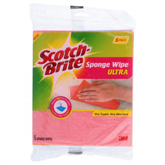 SCOTCH BRITE SPONGE WIPE 5PCS PACK Default Title - MamasJan Grocery Nonfood