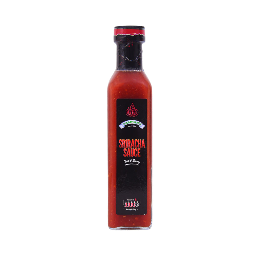 SALMANS SRIRACHA SAUCE HOT & SAVORY 300 GM Default Title - MamasJan GroceryFoods
