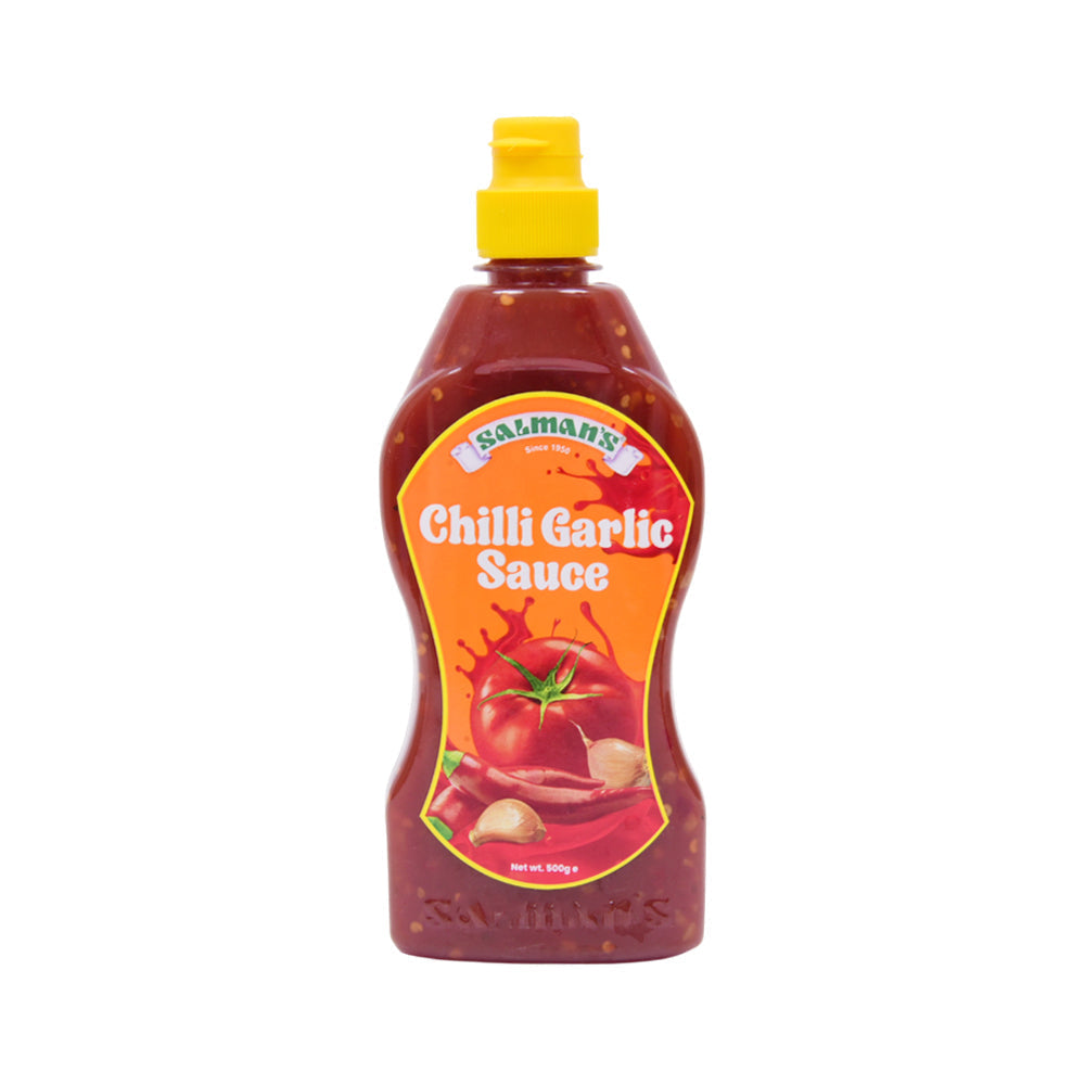 SALMANS CHILLI GARLIC SAUCE BOTTLE 500 GMS Default Title - MamasJan Grocery Food
