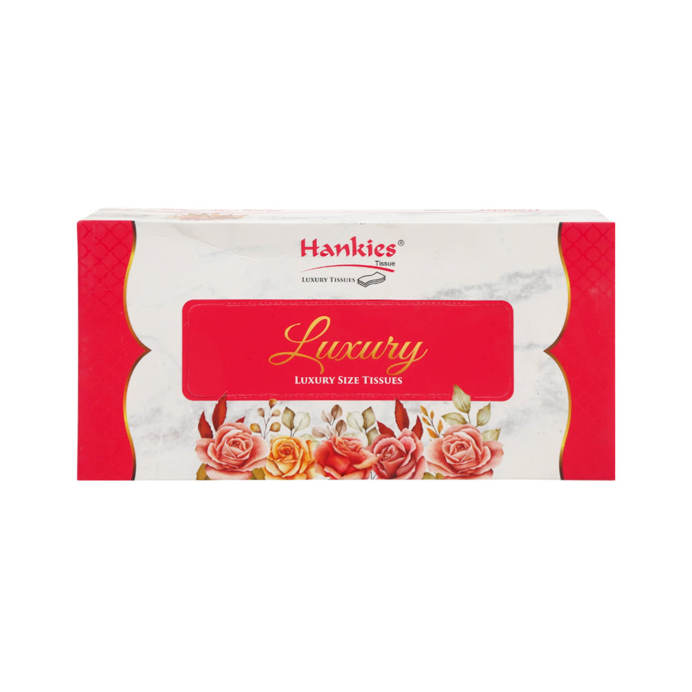 HANKIES LUXURY SIZE TISSUES 200 100*2 PLY Default Title - MamasJan Grocery Nonfood