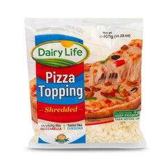 DAIRY LIFE PIZZA TOPPING SHREDDED 400GM (24 PCS) Default Title - MamasJan Grocery Food