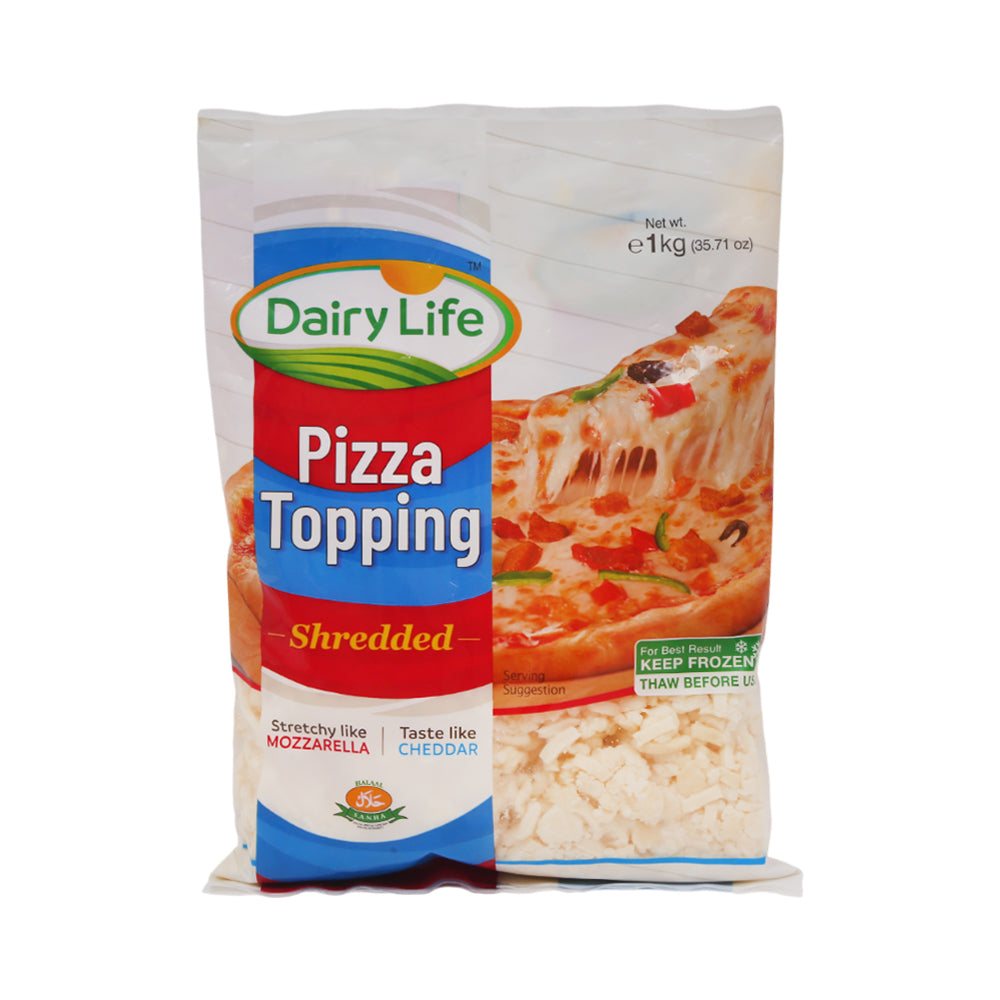 DAIRY LIFE PIZZA TOPPING SHREDDED 1KG (8 PCS) Default Title - MamasJan Grocery Food