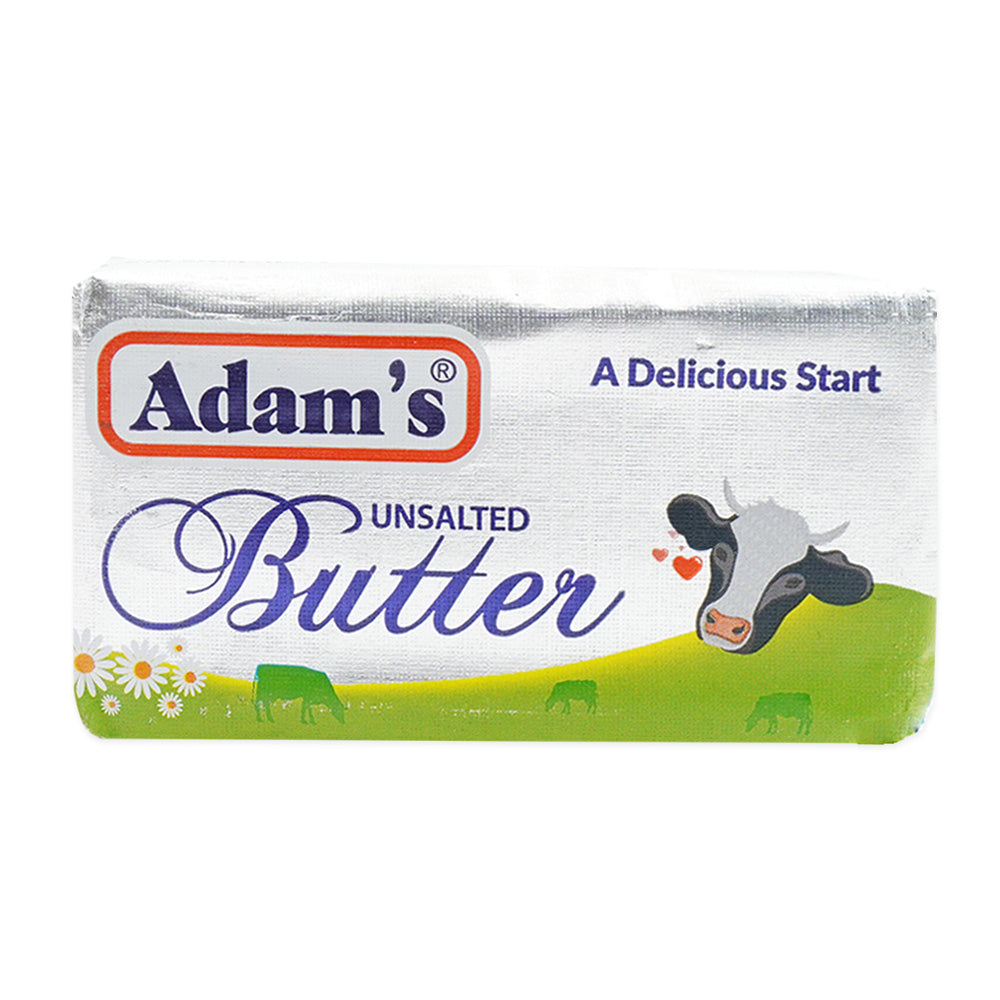 ADAMS UNSALTED WHITE BUTTER 200 GM Default Title - MamasJan Grocery