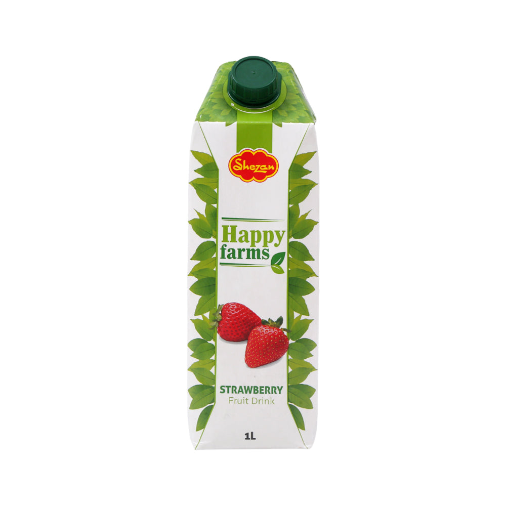 SHEZAN ALL PURE STRAWBERRY 1 LTR Default Title - MamasJan GroceryFoods