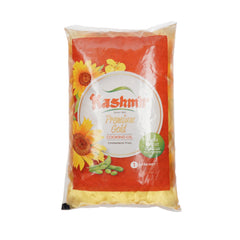 KASHMIR PREMIUM GOLD COOKING OIL POUCH 1 LTR Default Title - MamasJan Grocery