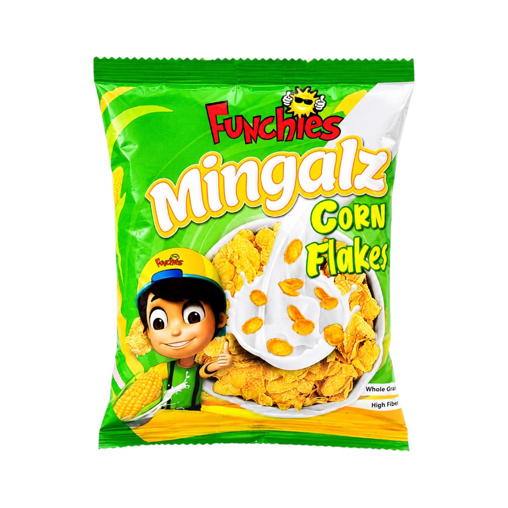 FUNCHIES MINGALZ CORN FLAKES 20GM Default Title - MamasJan Grocery Food