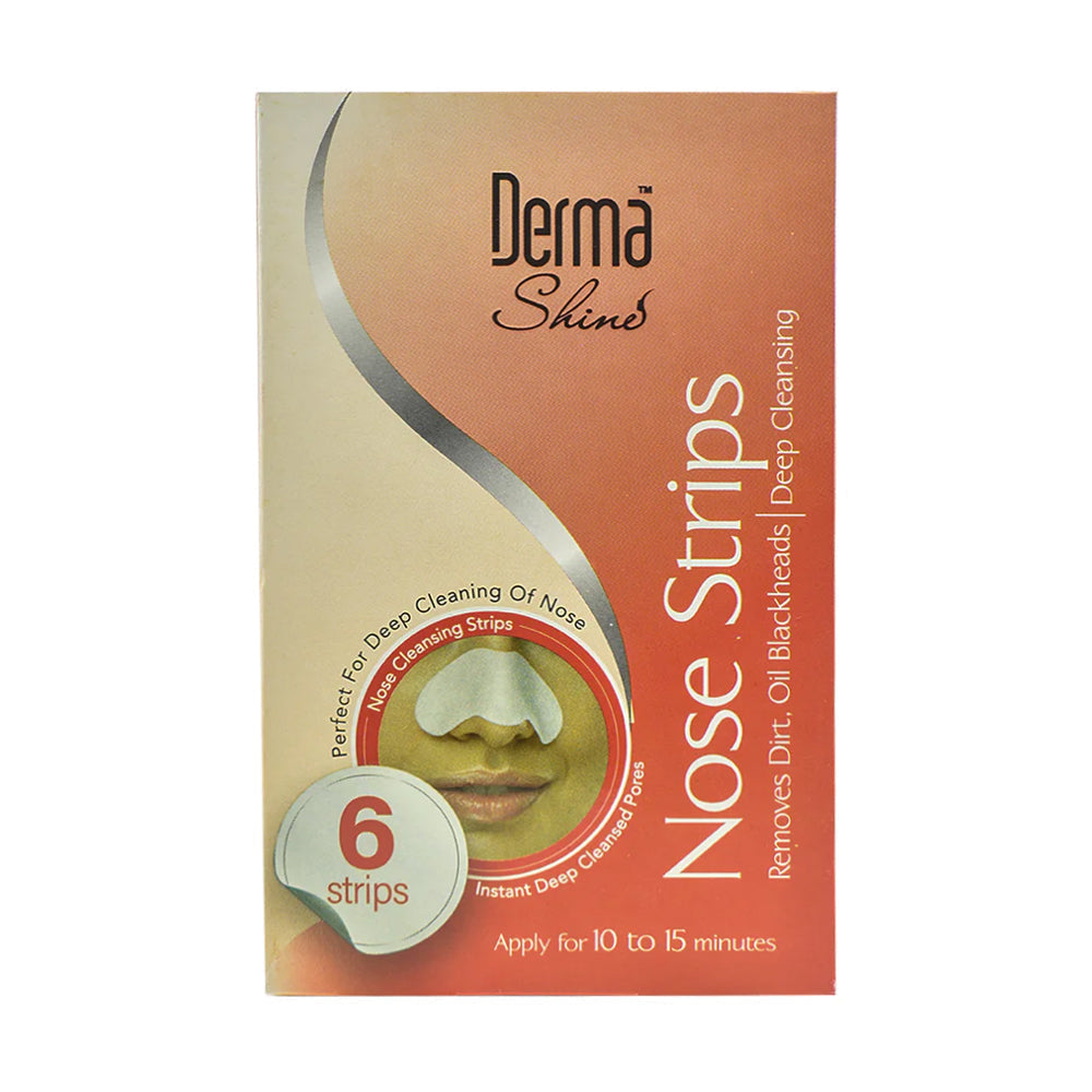 DERMA SHINE NOSE STRIPS 6 PCS Default Title - MamasJan skincare