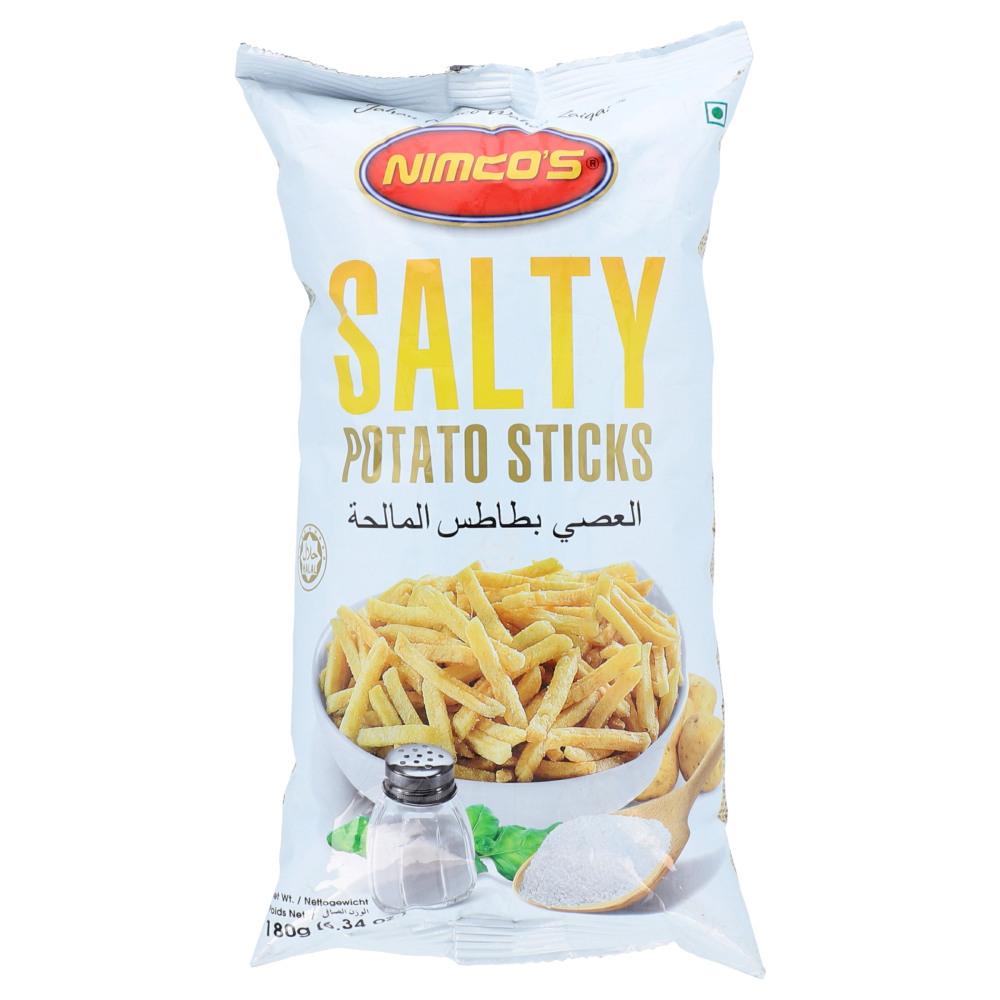 NIMCOS SALTY POTATO STICKS 180 GM Default Title - MamasJan Grocery