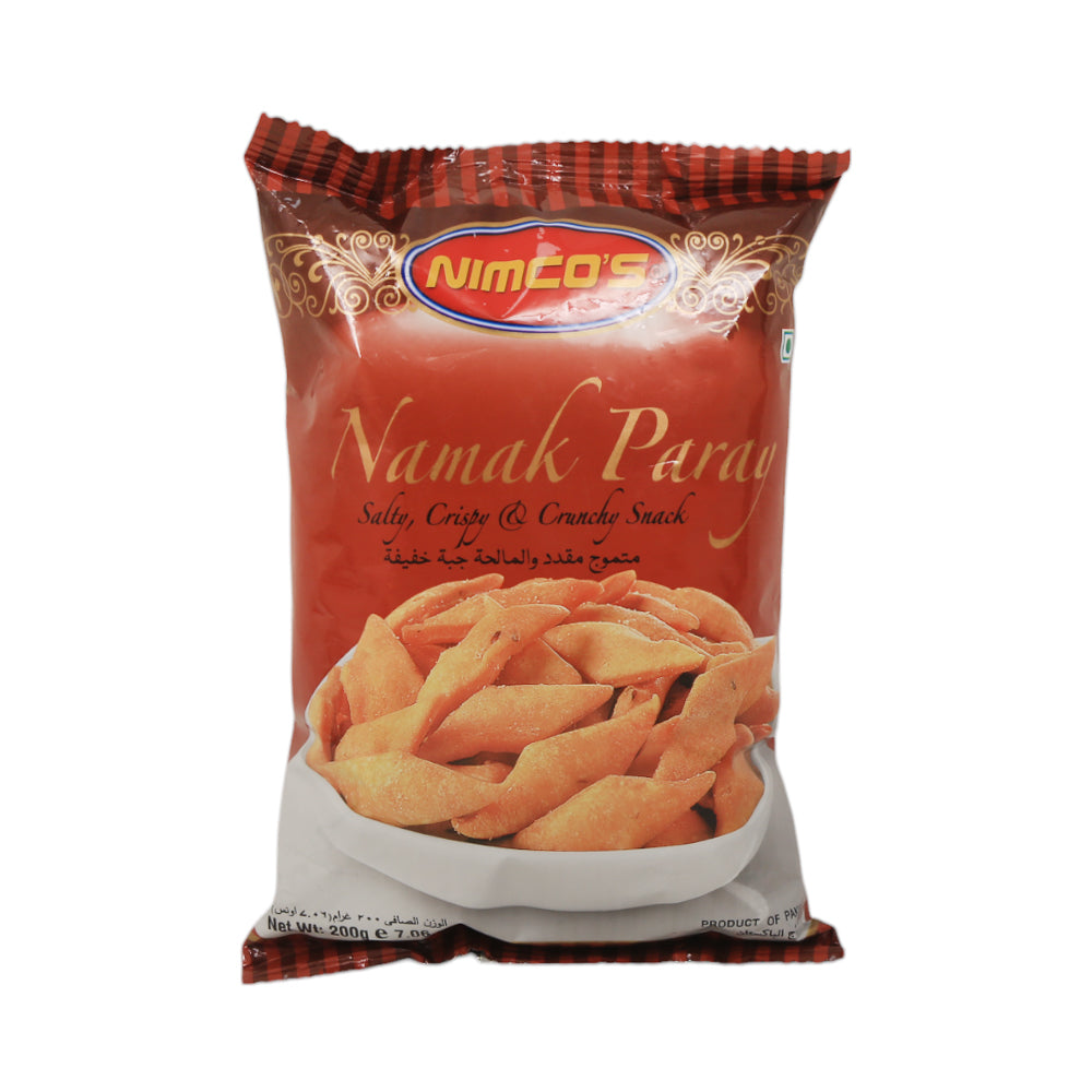 NIMCOS NAMAK PARAY 200 GM Default Title - MamasJan GroceryFoods