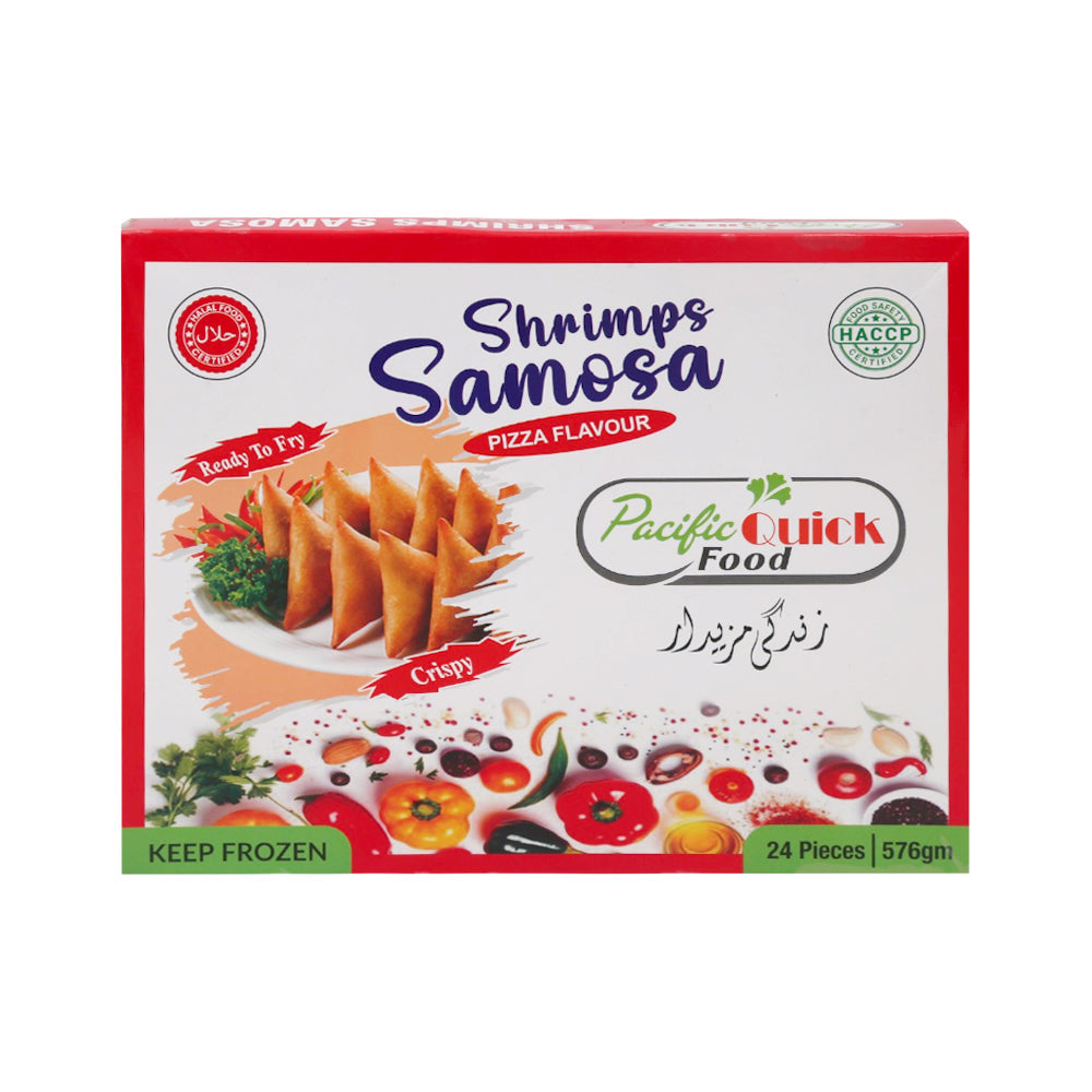 SHRIMPS SAMOSA 24PCS 576 GM Default Title - MamasJan Grocery Food