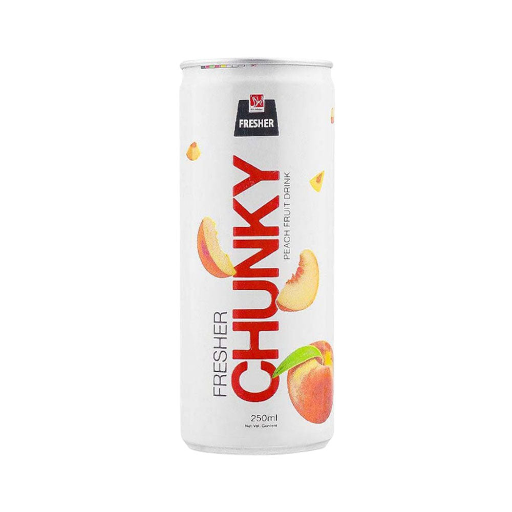 FRESHER CHUNKY CAN JUICE PEACH 250ML Default Title - MamasJan Grocery Food