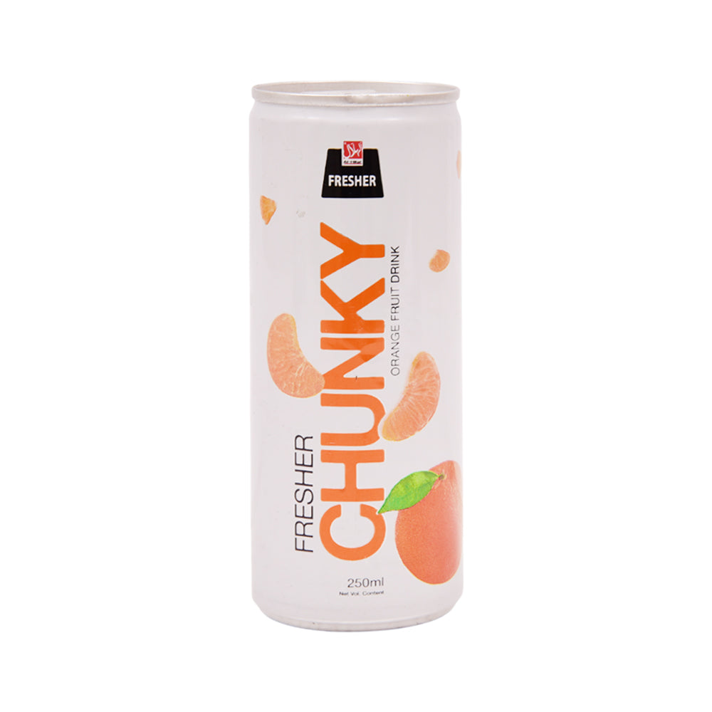 FRESHERCHUNKY CAN JUICE ORNGE 250ML Default Title - MamasJan GroceryFoods
