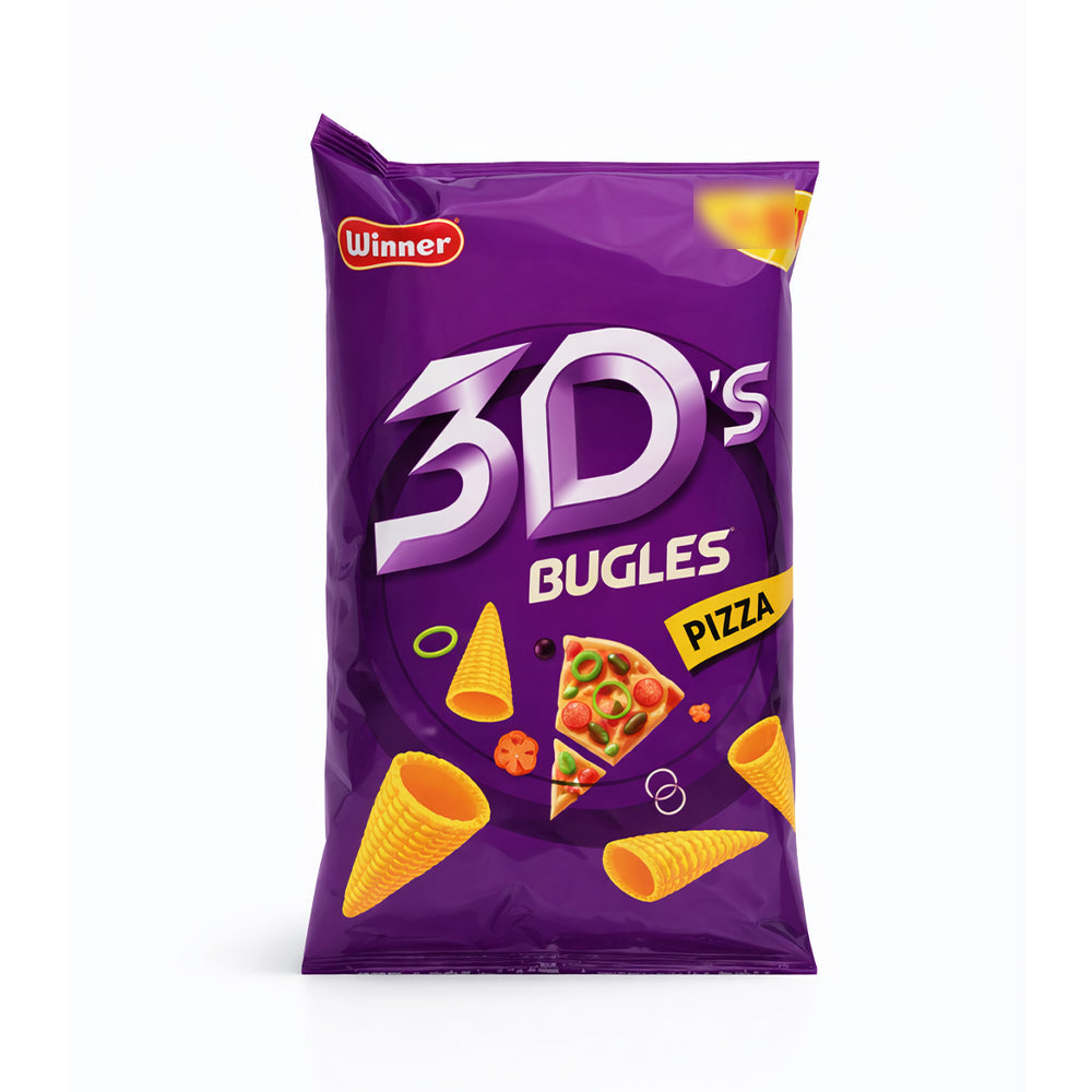 WINNER 3D BUGLES PIZZA 20P RS.50 Default Title - MamasJan Grocery