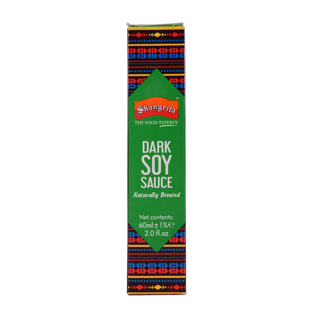 SHANGRILA DARK SOY SAUCE GLASS BOTTLE 60 ML Default Title - MamasJan Grocery