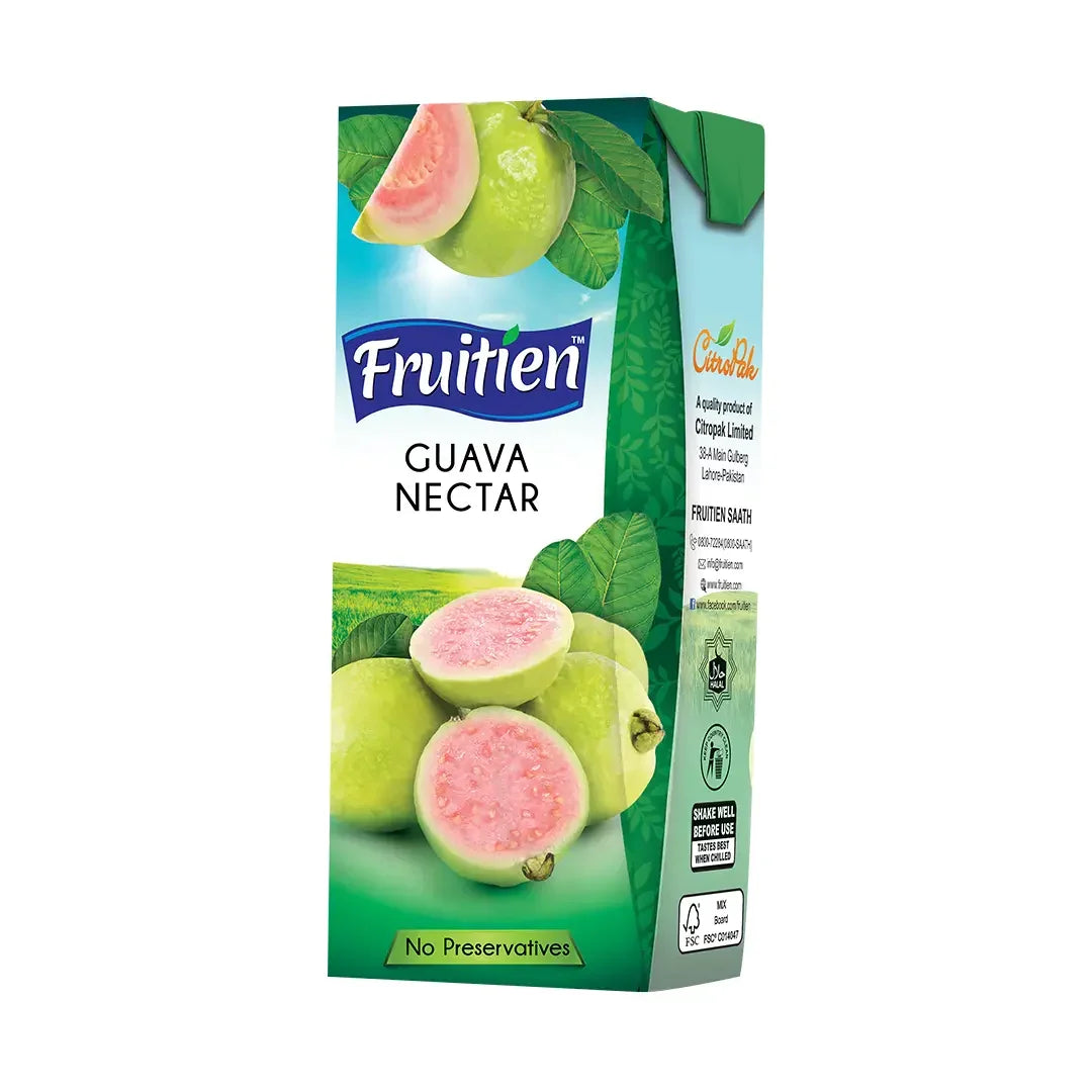 FRUITIEN JUICE GUAVA NECTAR 200 ML Default Title - MamasJan Grocery