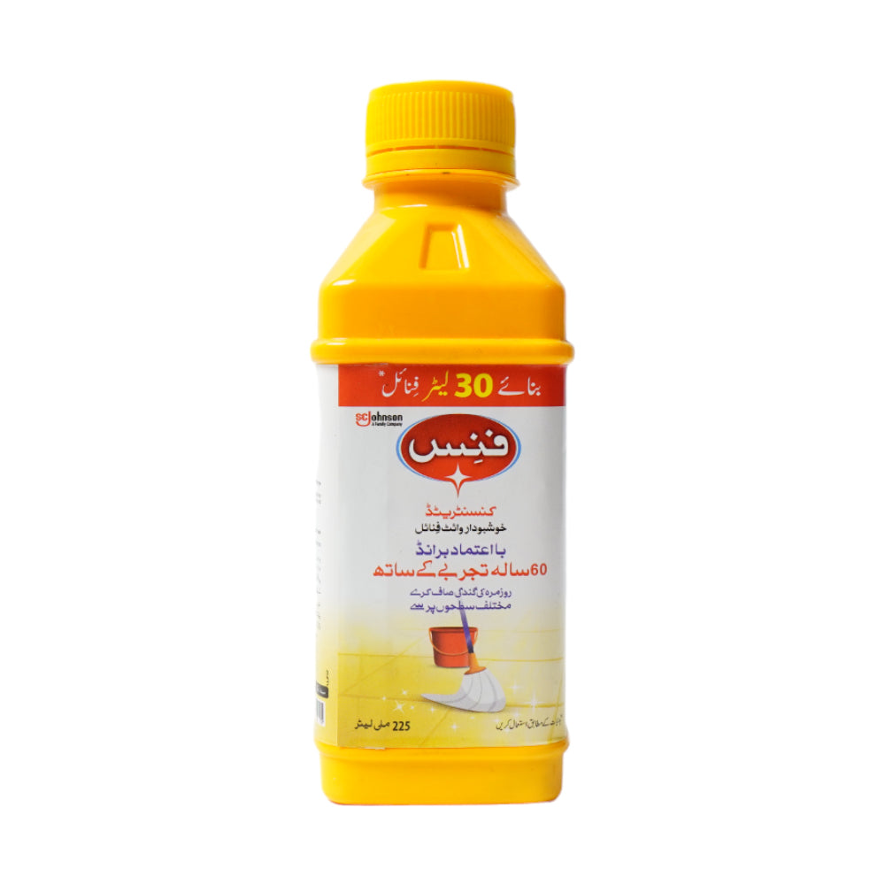 FINIS DAILY MOP CONCENTRATED WHITE PHENYLE 225 ML Default Title - MamasJan Grocery Nonfood