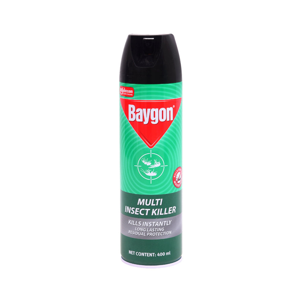 BAYGON INSECT KILLER MULTI DOUBLE NOZZLE 400 ML Default Title - MamasJan Grocery Nonfood