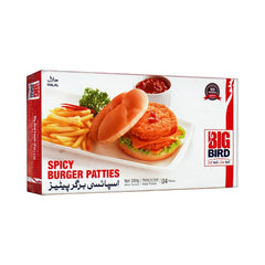 BIG BIRD SPICY BURGER PATTIE SMALL 280 GM Default Title - MamasJan Grocery