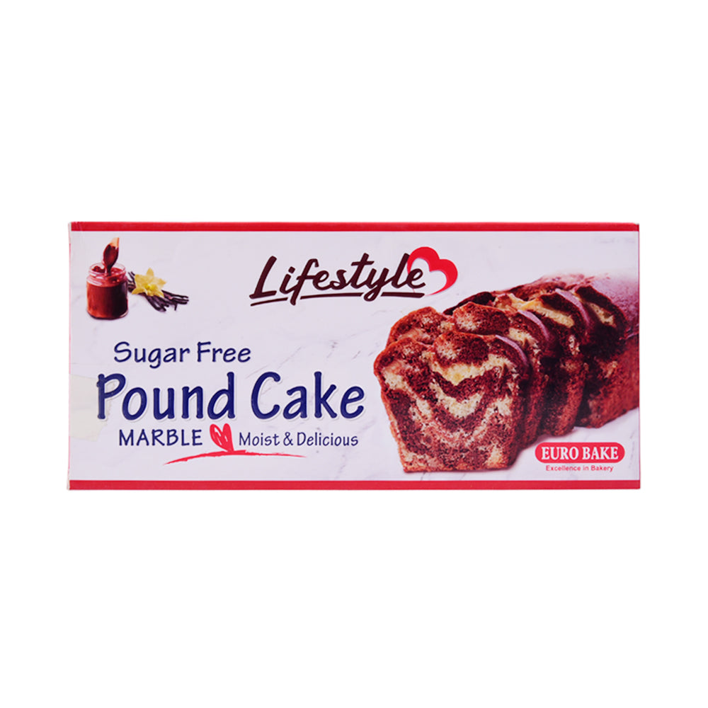 EURO BAKE SUGAR FREE POUND CAKES MARBLE 200 GM Default Title - MamasJan GroceryFoods
