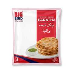 BIG BIRD CHICKEN QEEMA PARATHA 3 PCS 330 GM Default Title - MamasJan Grocery Food