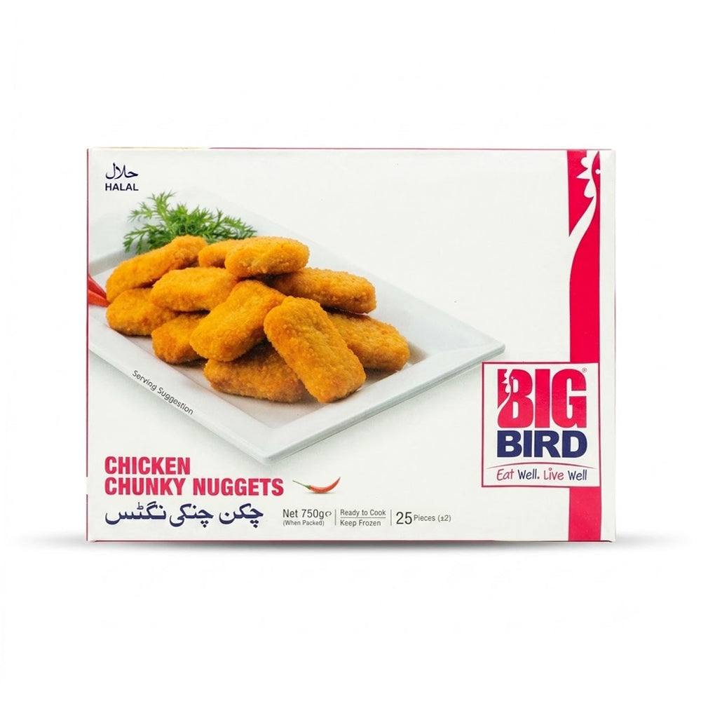 BIG BIRD CHUNKY CHICKEN NUGGETS 750 GM Default Title - MamasJan Grocery Food